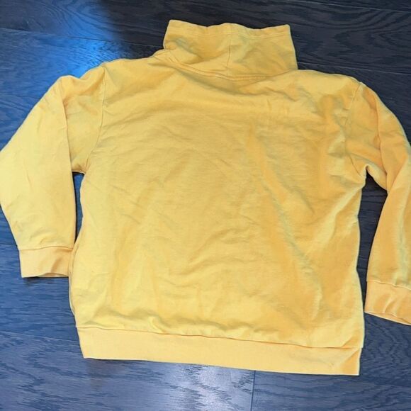 Pink Big Gold & Black letters women’s Pittsburgh Steelers Colors Sweatshirt L - Picture 6 of 6